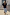 Thumbnail for Navy Knit Jumper Dress with a striped cotton skirt, shown from behind to highlight the casual-chic, layered design.