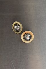 Deloris Silver Circle Earrings