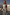 Thumbnail for Silver Metallic Ribbed Midi Dress with a sleeveless round neck, styled on a model in a bright outdoor setting.
