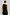 Thumbnail for Black Sol Tank Top featuring a racerback with tonal embroidery, shown from the back in a ribbed black fabric.