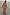 Thumbnail for Star Fawn Aria Mesh Dress in brown with celestial motifs and flared sleeves, worn by a model against white arches.