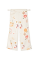 Thumbnail for Cream Sundazed Wide Leg Accessible Joggers featuring sun and heart motifs, side zips and an adjustable popper waist.