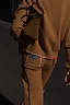 Tan Barrel Leg Knit Joggers