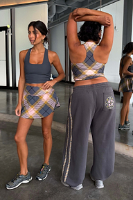 Tartan Sports Top