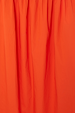 Close-up of the red cotton fabric detail on the Tomato Lola Mid-axi Dress.