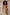Thumbnail for Dolce Vita Valeria slip midi dress with sun motifs and patchwork in orange and blue, shown on a model against a wall.