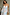Thumbnail for White Island Cross Stitch Maxi Dress featuring colourful tropical motifs and twisted rope straps on a curve model.