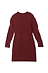 Burgundy Stud Sammie Mini Dress in wine knit fabric featuring silver stud detailing on the back neckline.