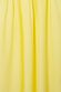 Butter Yellow Nara Dress detail highlighting the lightweight pleated fabric and soft yellow tone.