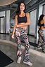 Thumbnail for Mosaic Wide Leg Legging