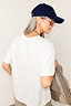 White Cowboy Boot T-Shirt designed in London with a boxy cotton fit, drop shoulders and back neck embroidery.
