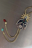Thumbnail for Deloris Brass Bird Necklace