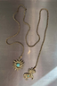 Deloris Horse and Eye Chain Necklace
