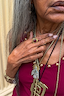 Deloris Red Circle Ring