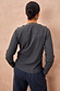 Charcoal Life is Tough Honey T-Shirt featuring a multicoloured neckline trim and functional shoulder tabs.