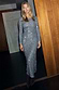 Thumbnail for Gunmetal Sequin Soho Dress Petite with long sleeves and a shimmering body-skimming silhouette, worn with boots.