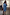 Thumbnail for Teal Vegan Leather Jaspre wrap skirt styled with a matching blouse and brown boots in a studio mirror selfie.