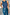 Thumbnail for Teal Vegan Leather Trousers in a straight leg fit, styled with a matching ribbed tank top.