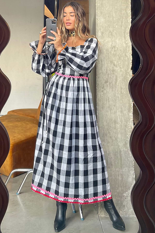 macy midi dress Fabric has no stretch Macy Midi Dress - Baby