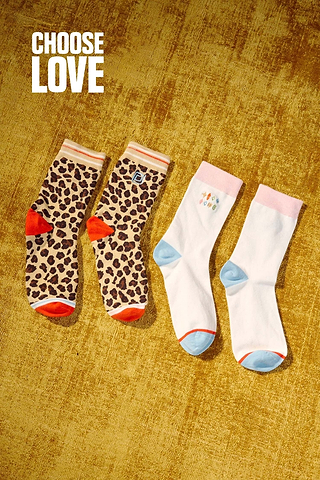 Choose Love 2 Pack Socks