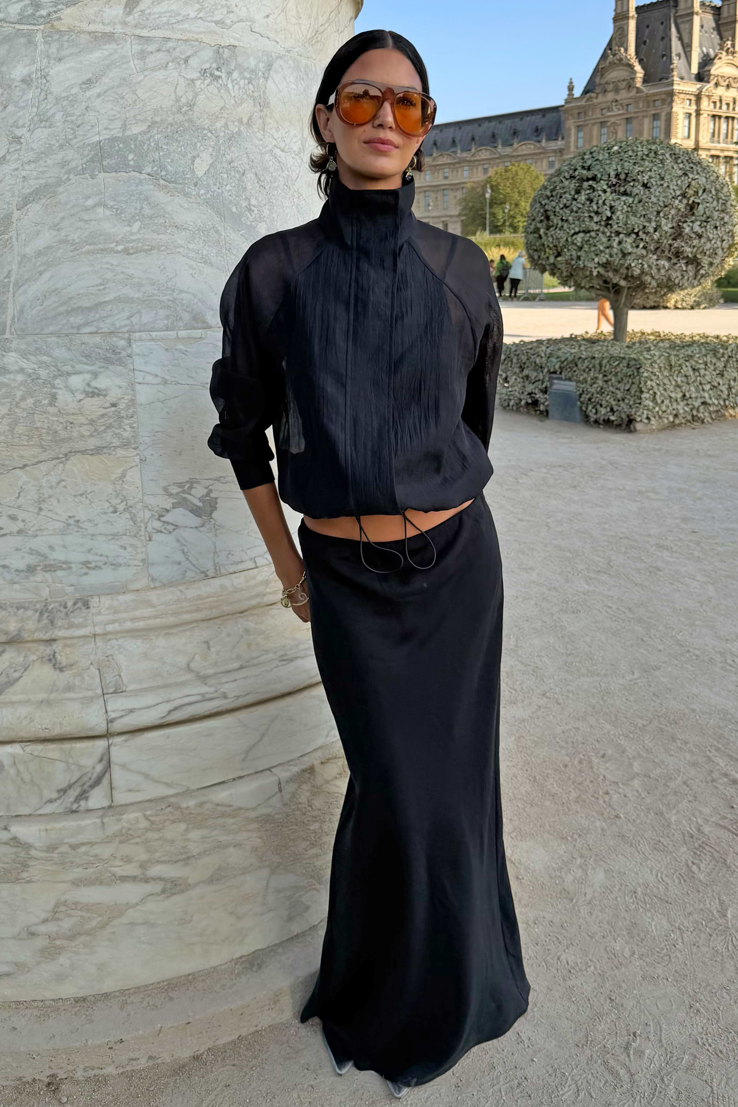 Model is 5ft7” and is UK size 8, wearing UK size 10