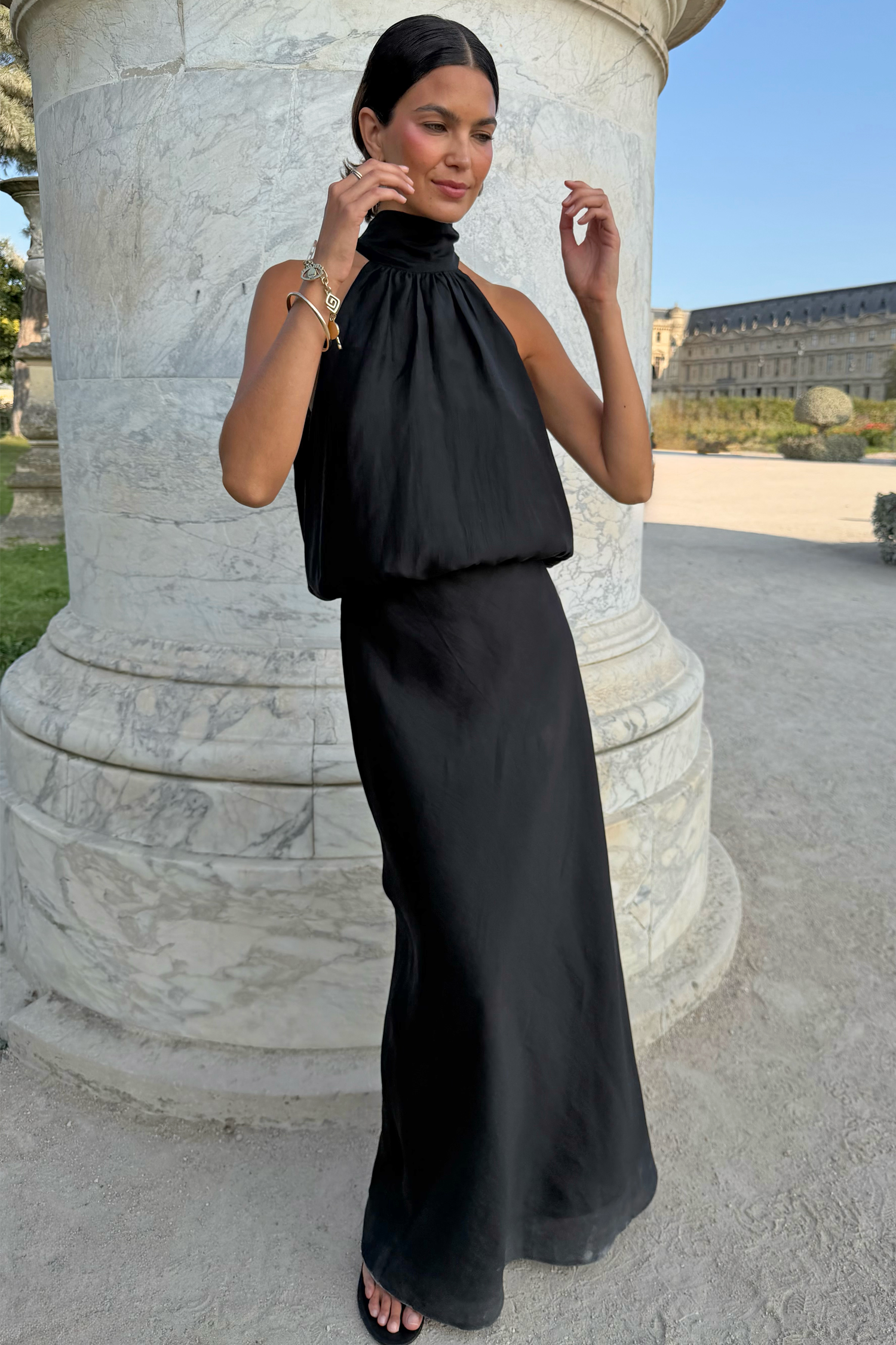 Model is 5ft7” and is UK size 8, wearing UK size 10
