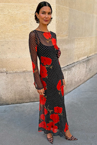 Model is 5ft7” and is UK size 8, wearing UK size 10