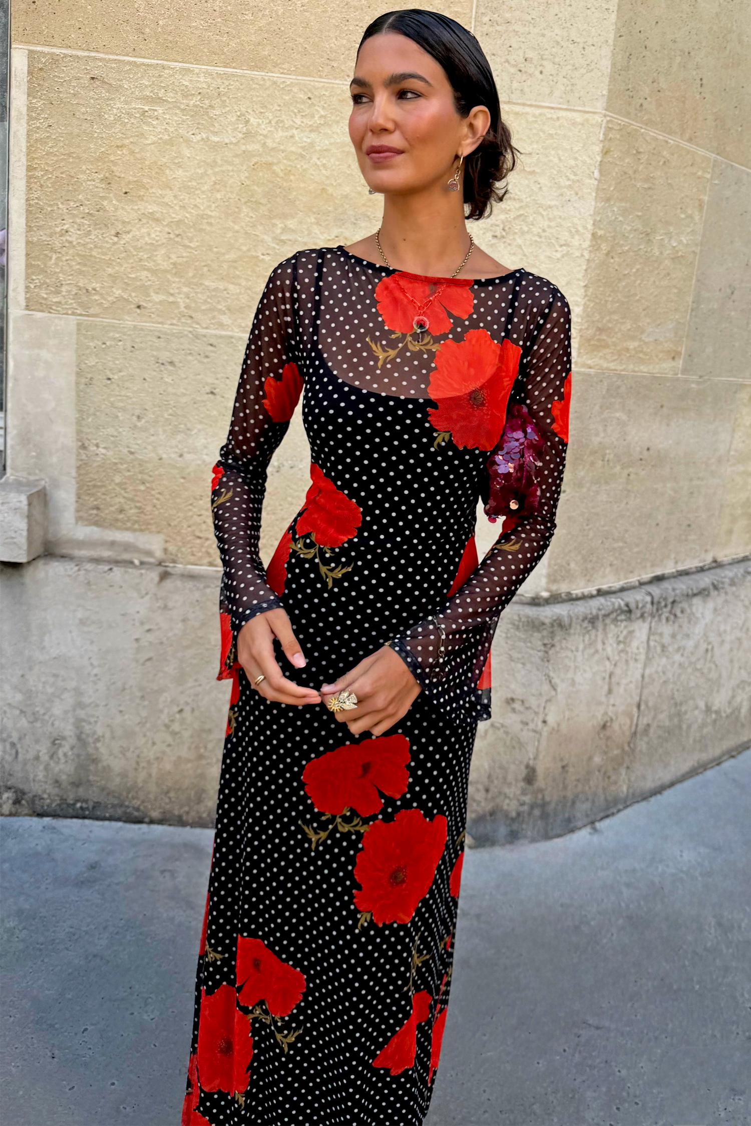 Model is 5ft7” and is UK size 8, wearing UK size 10