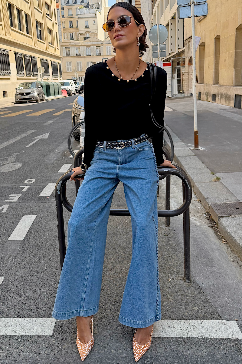 Braided Jeans