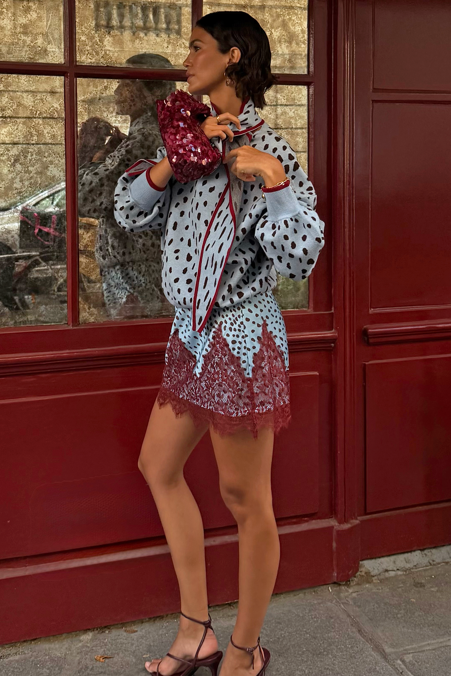 Model is 5ft7” and is UK size 8, wearing UK size 10