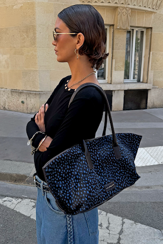 Blue Deer Pony Bag