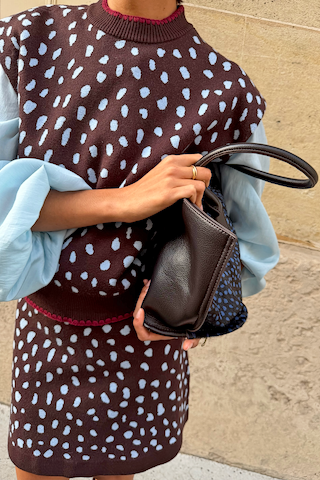 Blue Deer Pony Bag