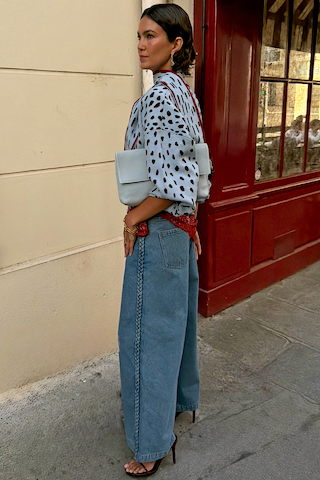 Braided Jeans