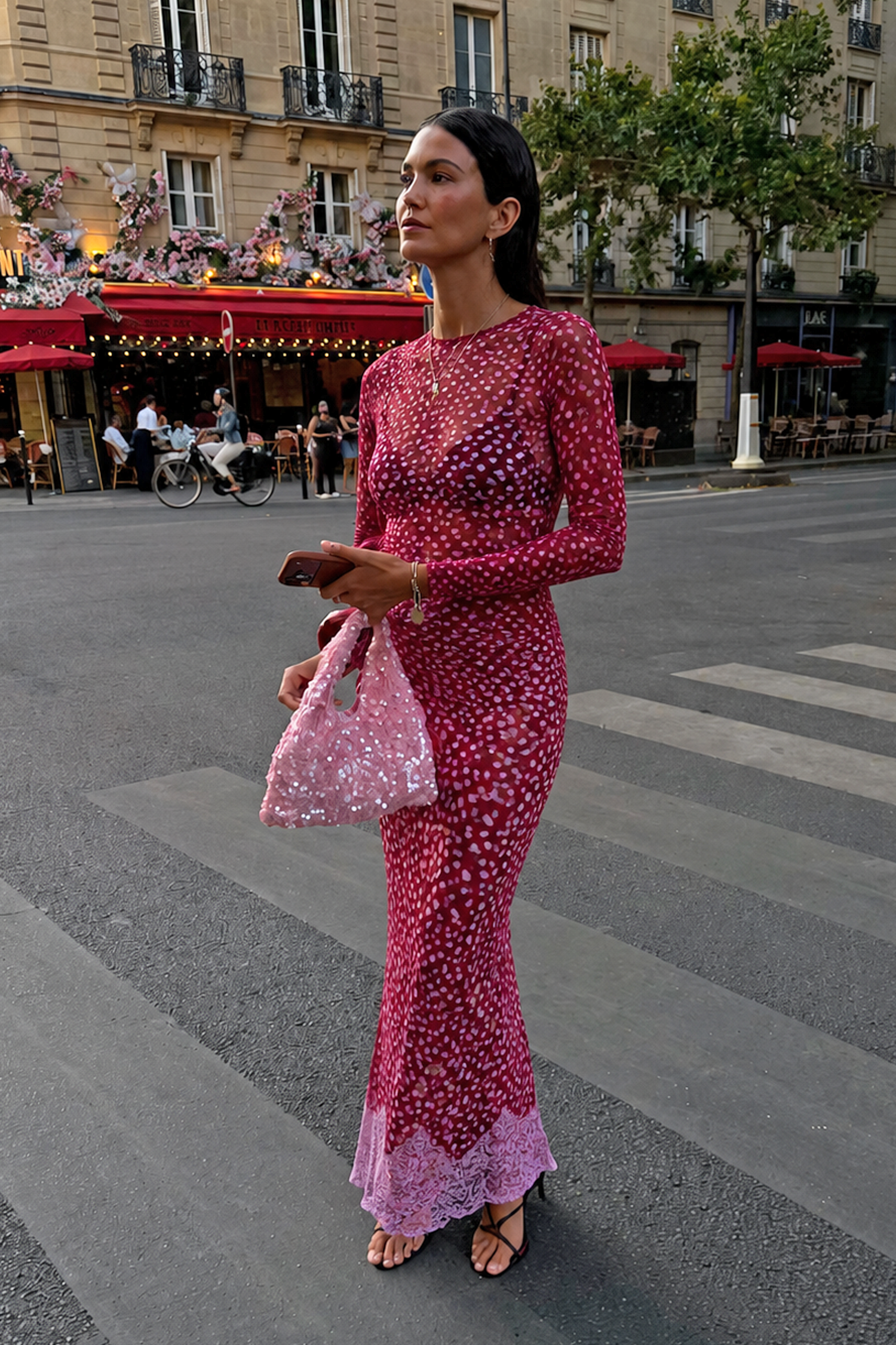 Model is 5ft7” and is UK size 8, wearing UK size 10