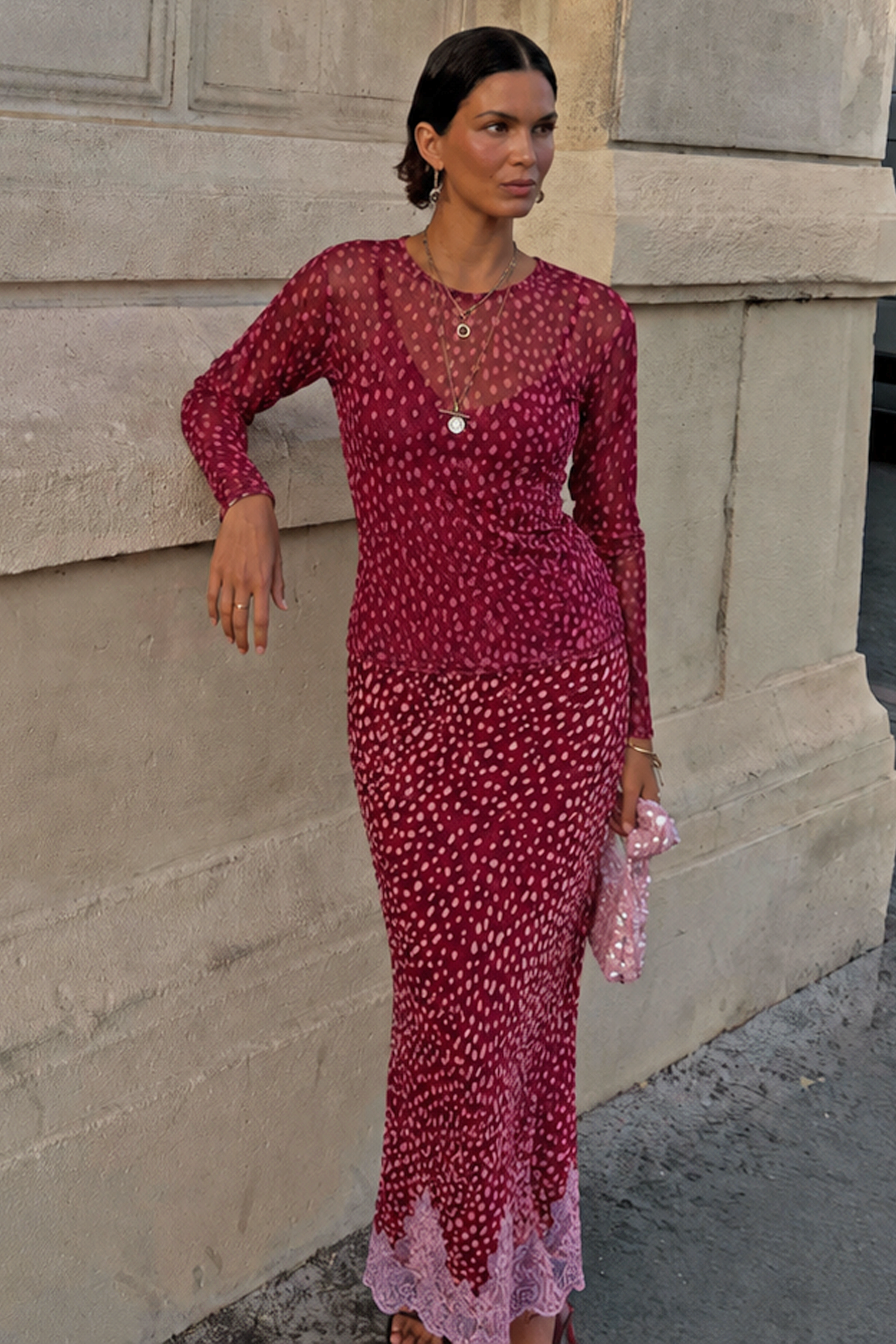 Model is 5ft7” and is UK size 8, wearing UK size 10