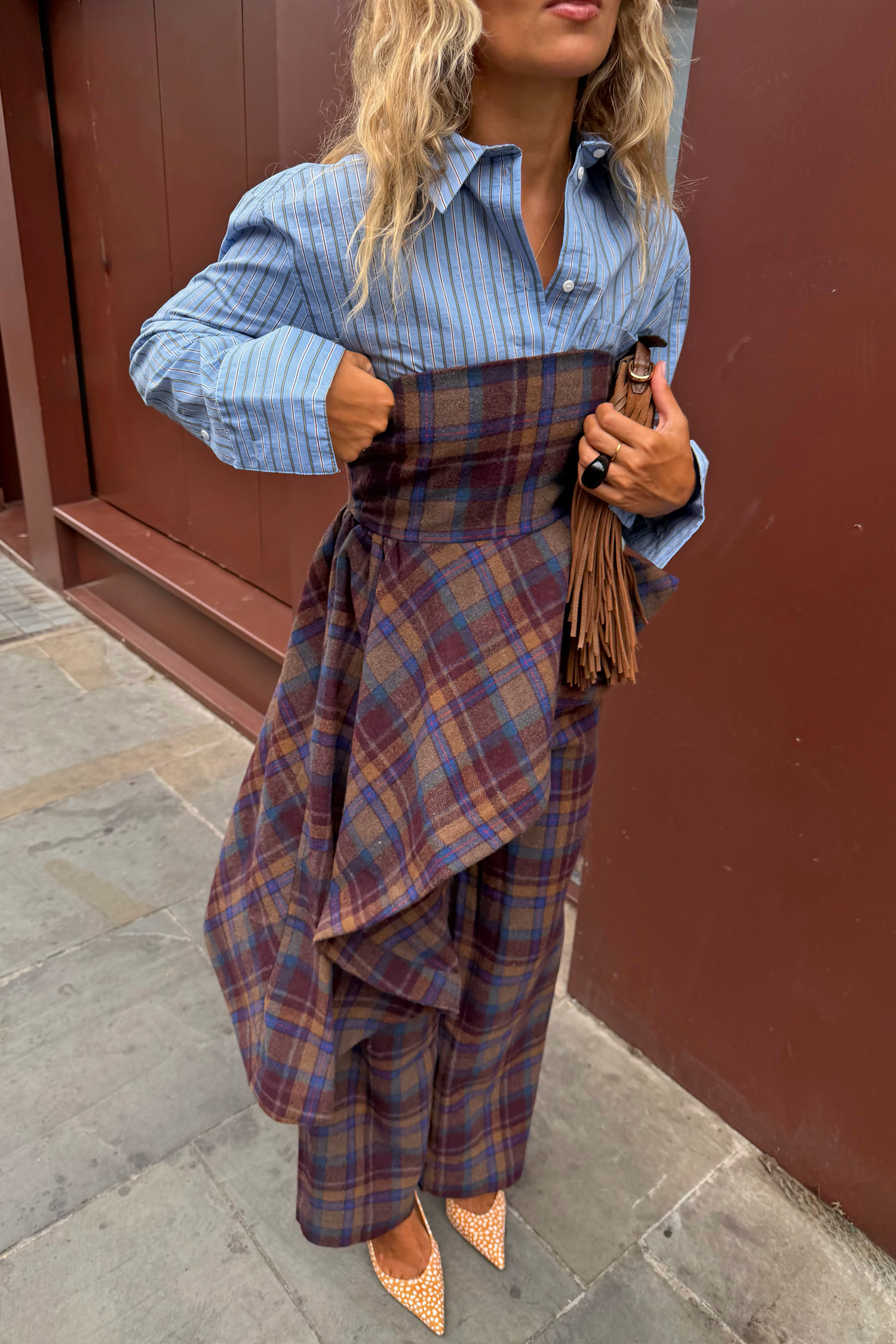 Model is 5ft5” and is UK size 8, wearing UK size 10