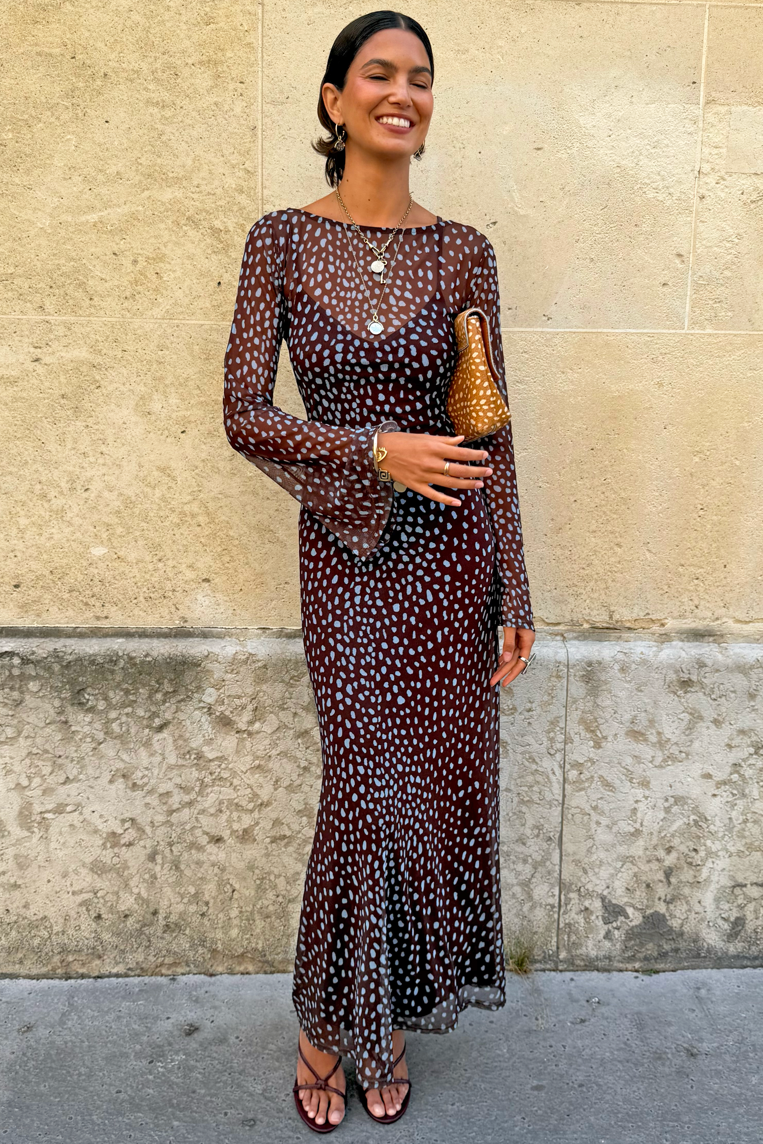 Model is 5ft7” and is UK size 8, wearing UK size 10