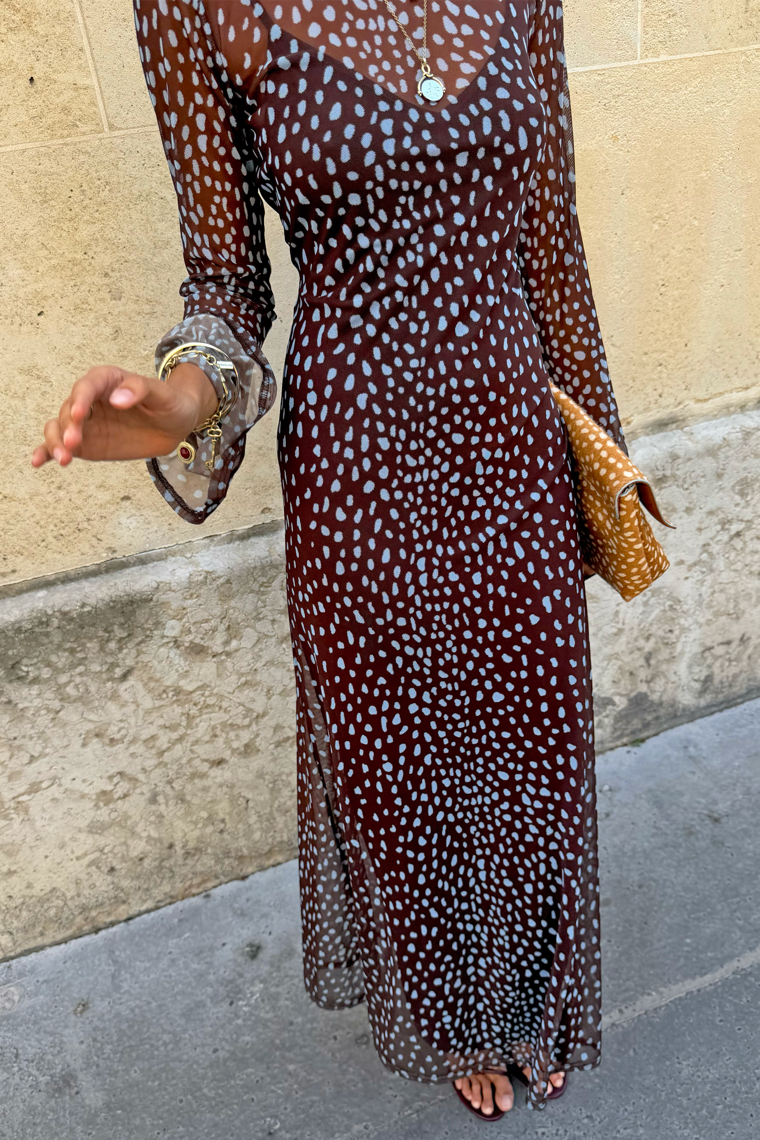 Model is 5ft7” and is UK size 8, wearing UK size 10