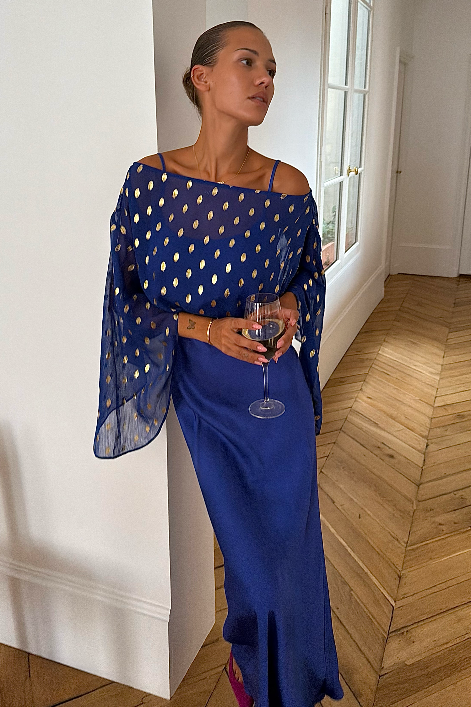 Model is 5ft5” and is wearing UK size 8