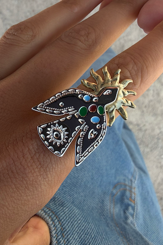 Deloris Bird Ring