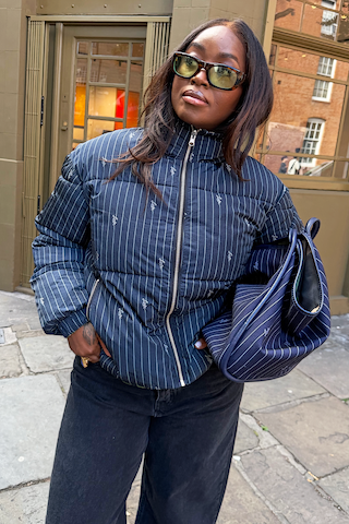 Model is 5’4 and wears M