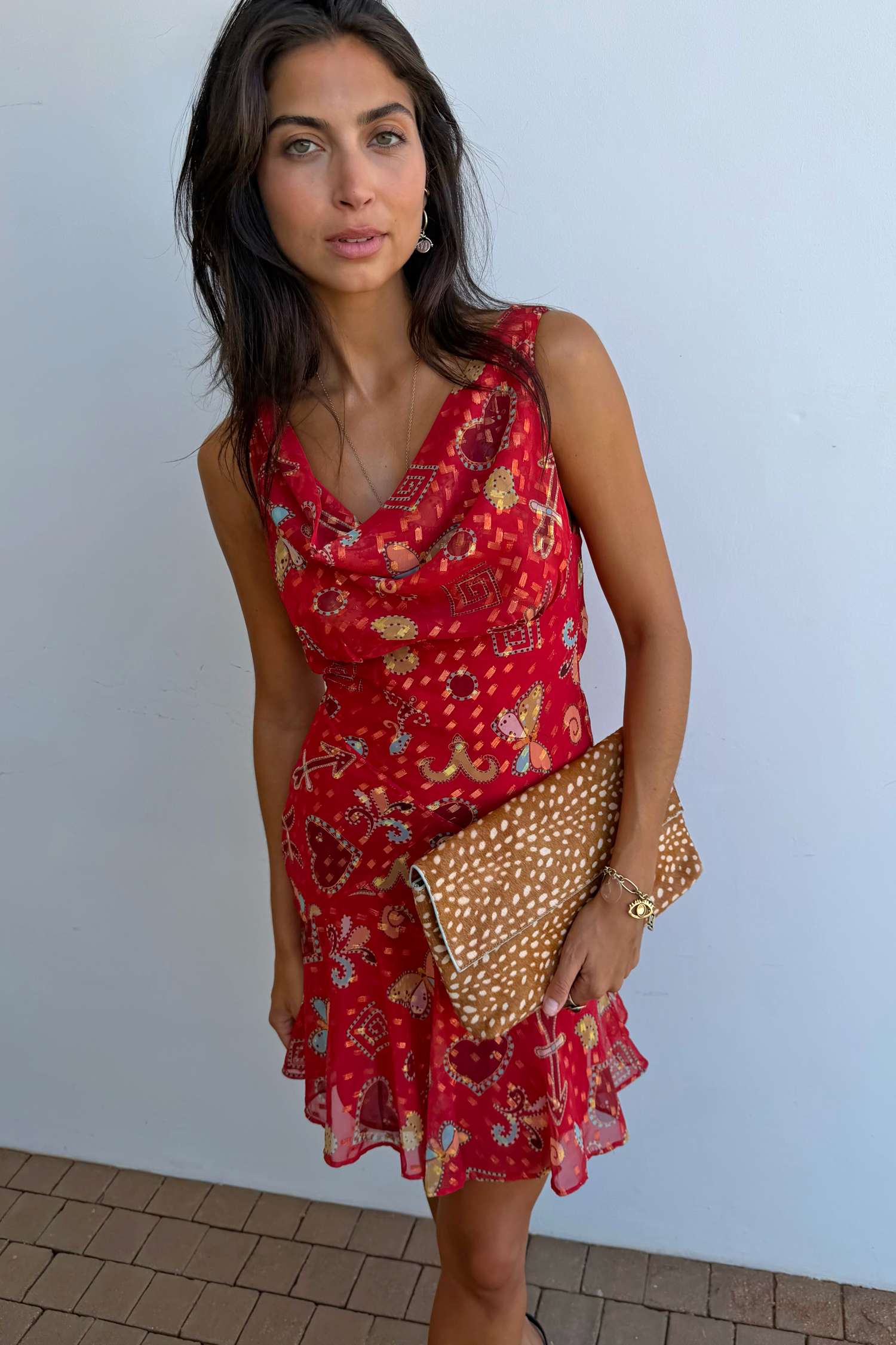 Model is 5ft7” and wears UK size 10/ US 6