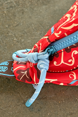 Red Paisley Bum Bag