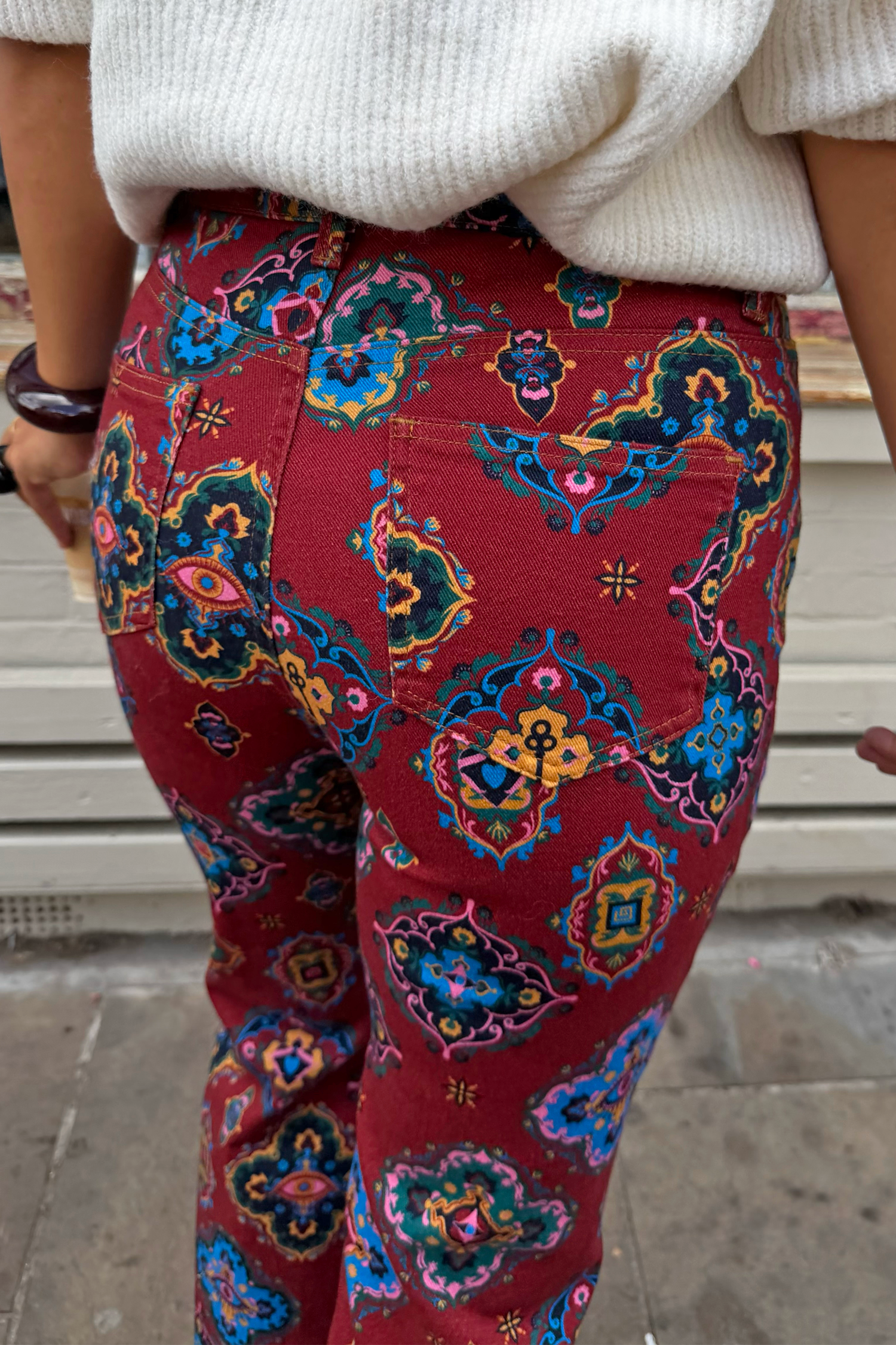 Model is 5ft5” and is UK size 8, wearing UK size 10