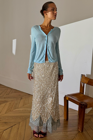 Model is 5ft5” and is wearing UK size 8