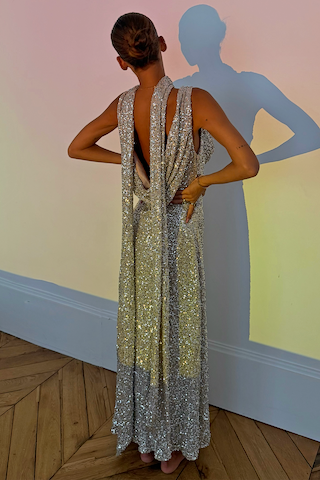 Model is 5ft5” and is wearing UK size 8