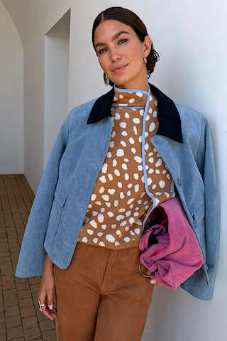 Model is 5ft7” and wears size M
