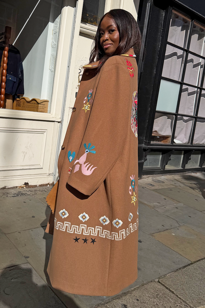 Model is 5’4 and wears UK12