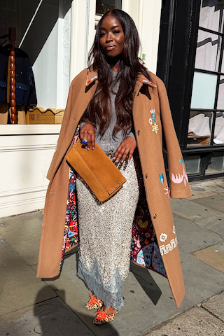 Model is 5’4 and wears UK12