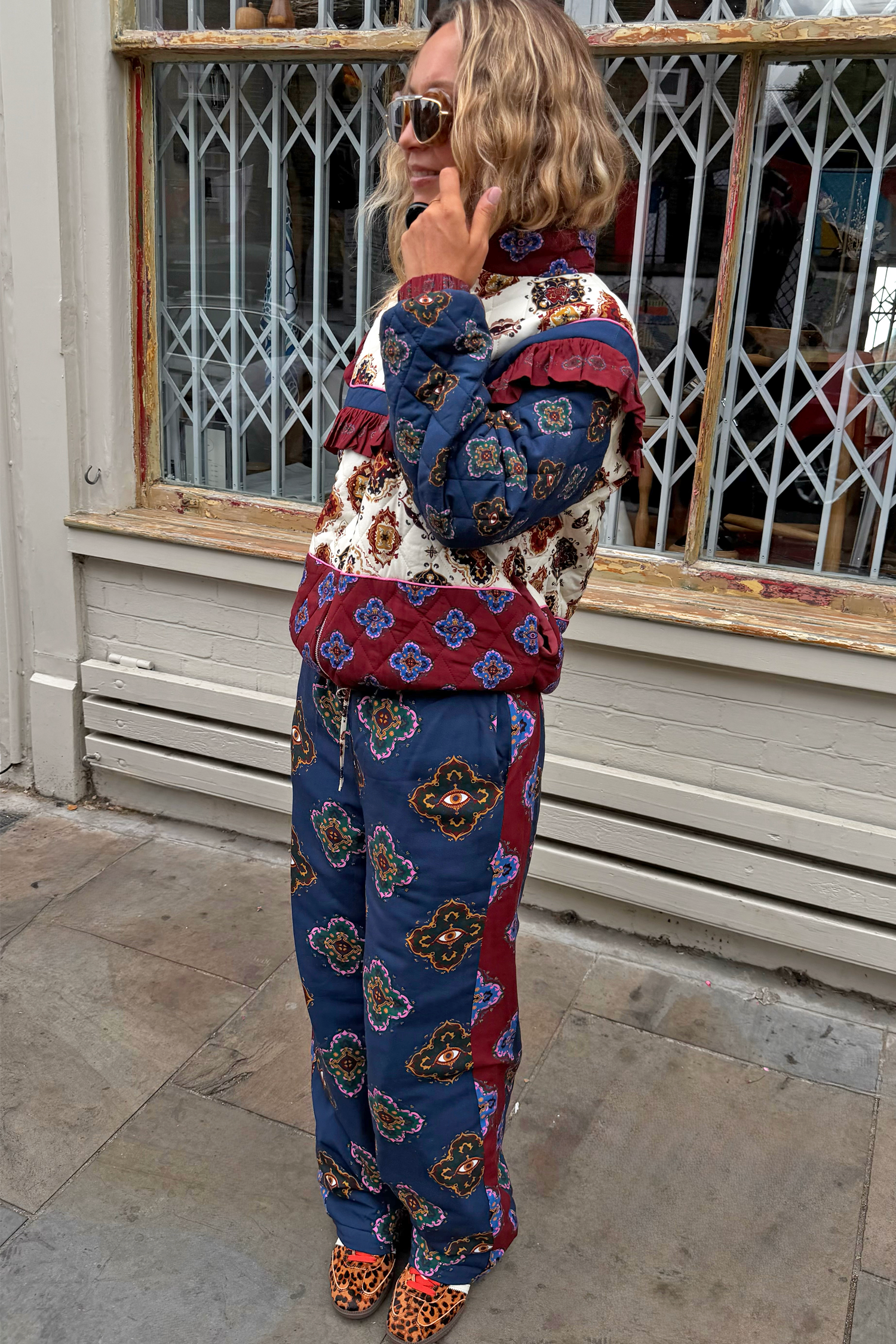 Model is 5ft5” and is UK size 8, wearing UK size 10